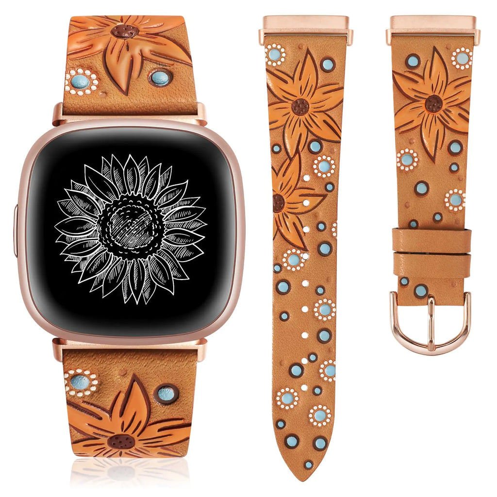 Leather Fitbit Band