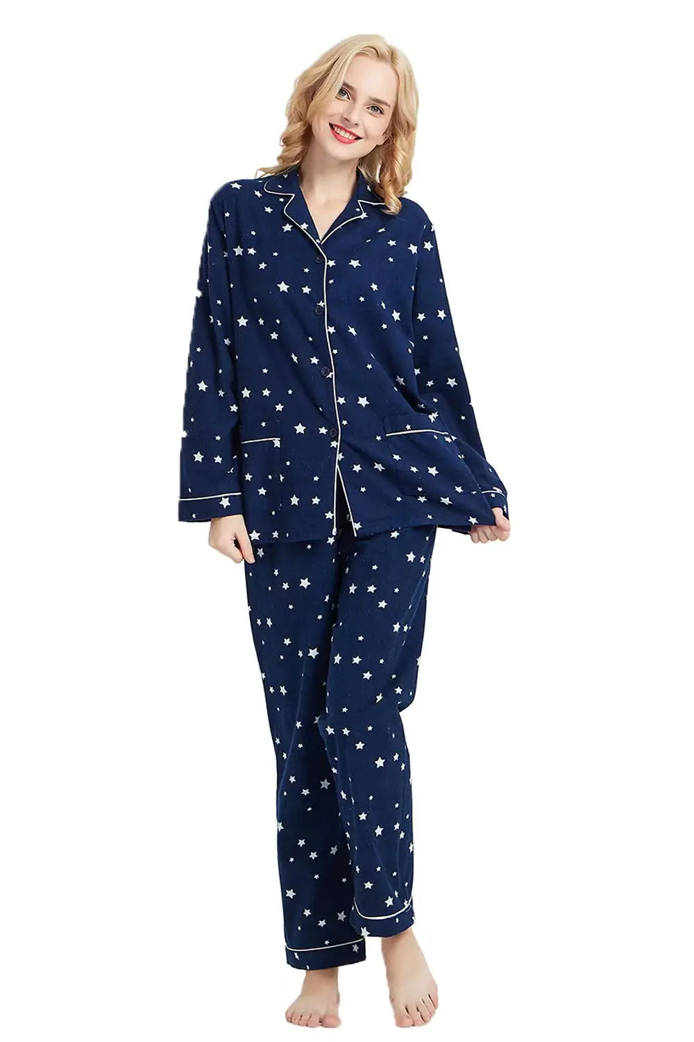 Women's Flannel Pajamas Set (Small)