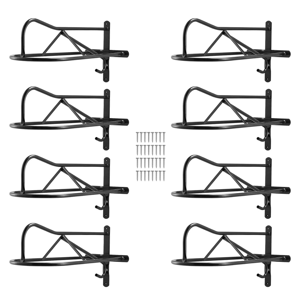 VEVOR Wall Mount Saddle Rack (8 Pack)