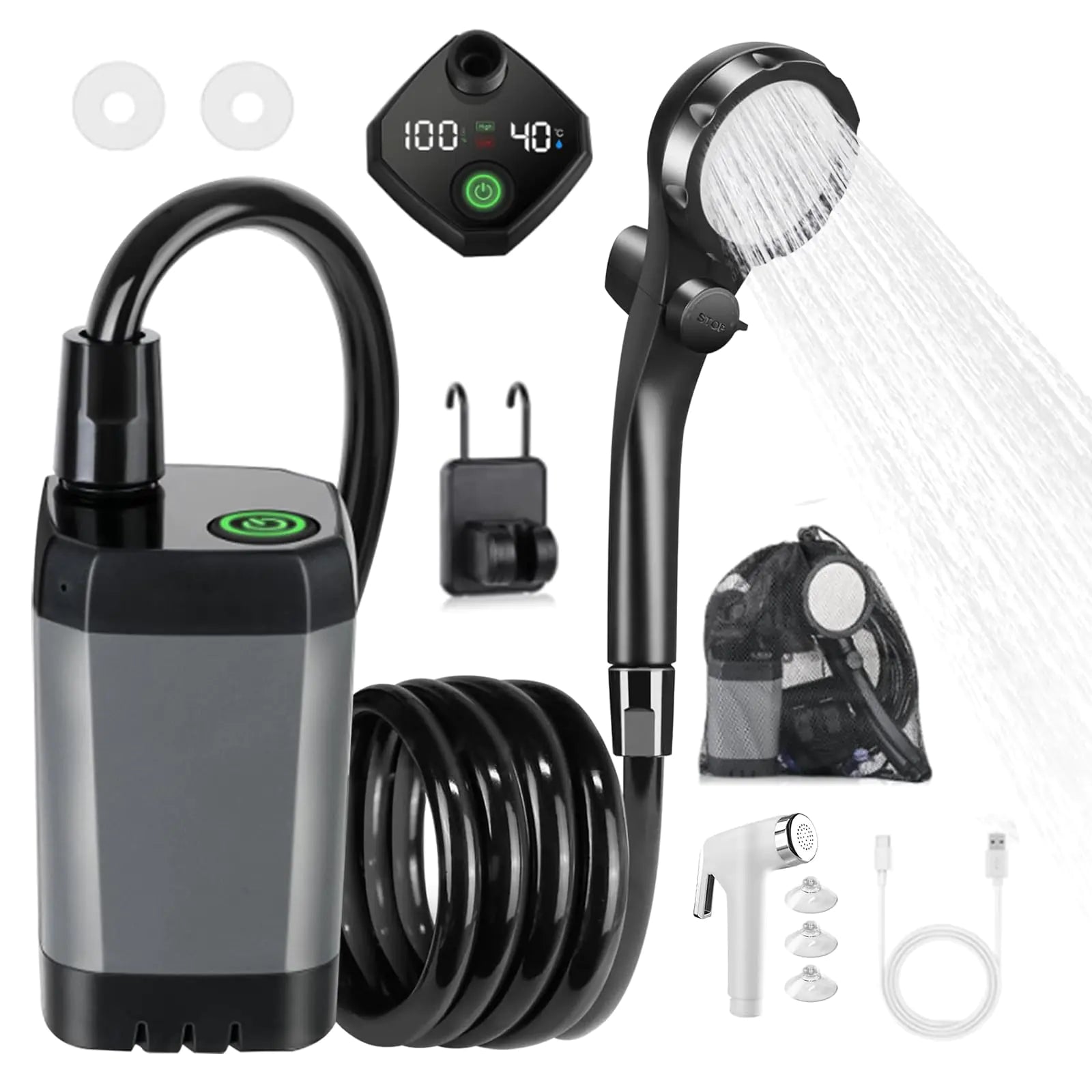 Upgraded Portable Camping Shower