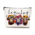 Cute Cow Makeup Bag
