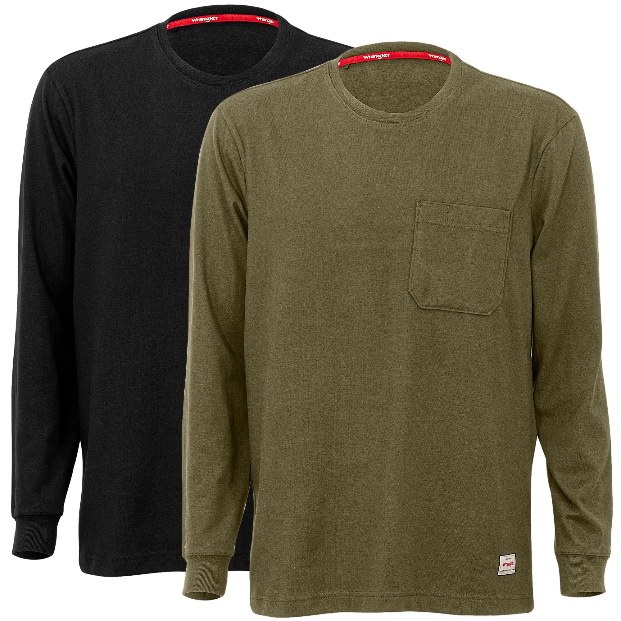 Wrangler Long Sleeve Tee Shirts