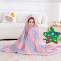 Kids Throw Blanket with Glow in The Dark Stars (50x60 in)