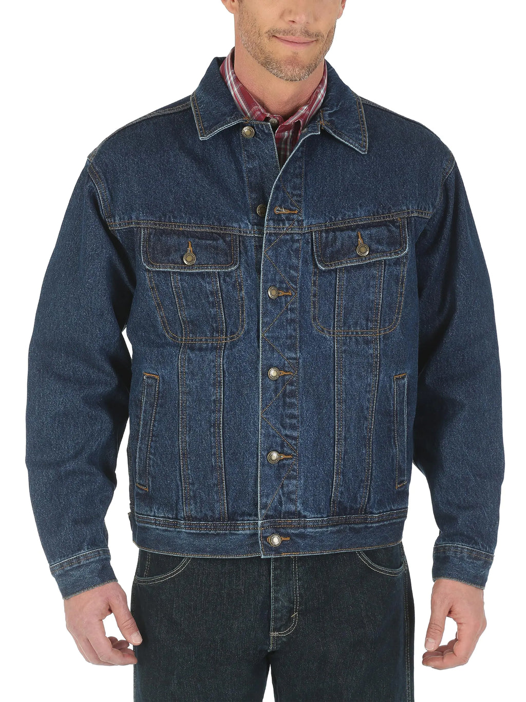 Wrangler Mens Big & Tall Unlined Denim Jacket
