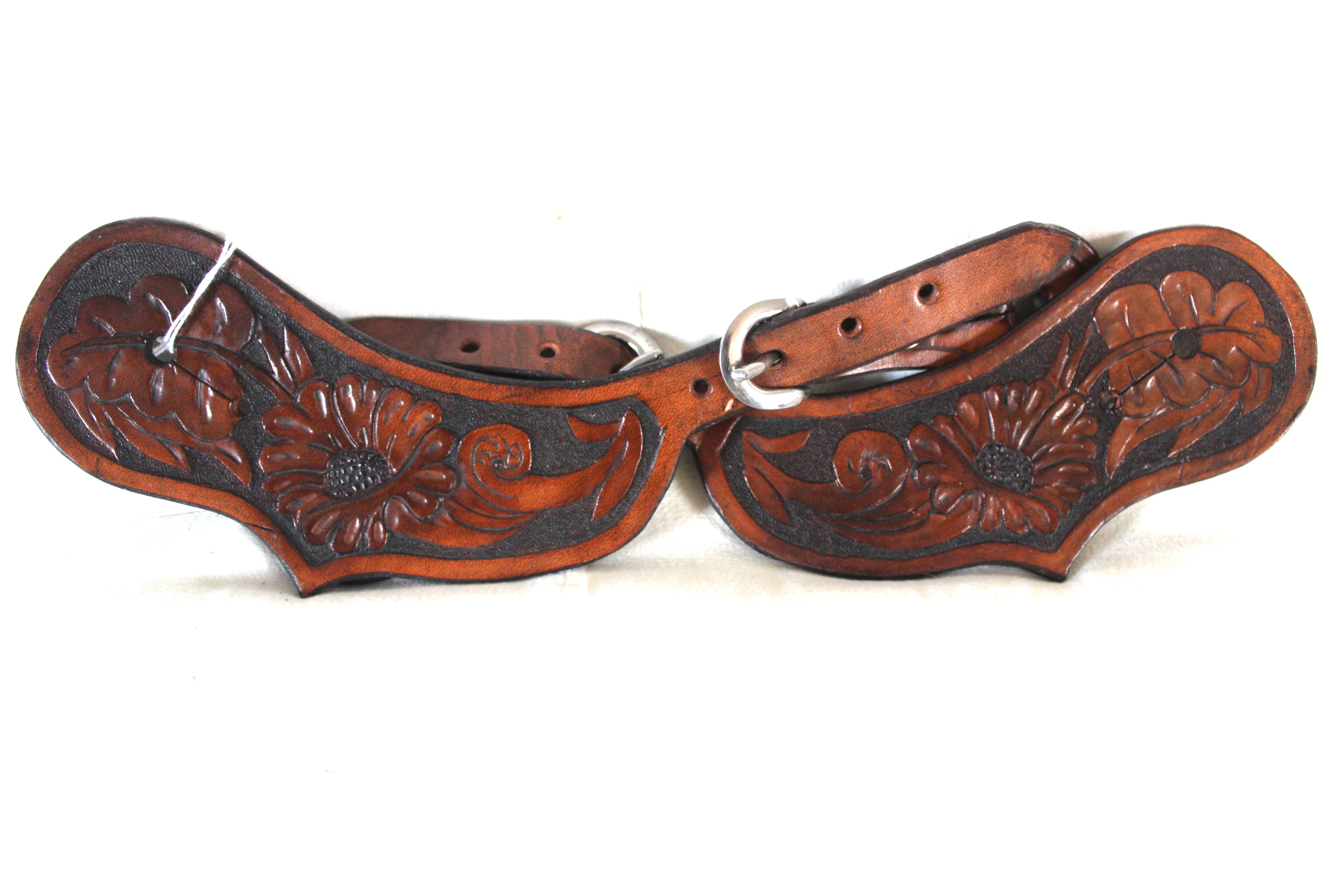 Foral Spur Straps with Hardware