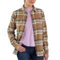Carhartt Women's Relaxed Fit Flannel Shirt (Medium)