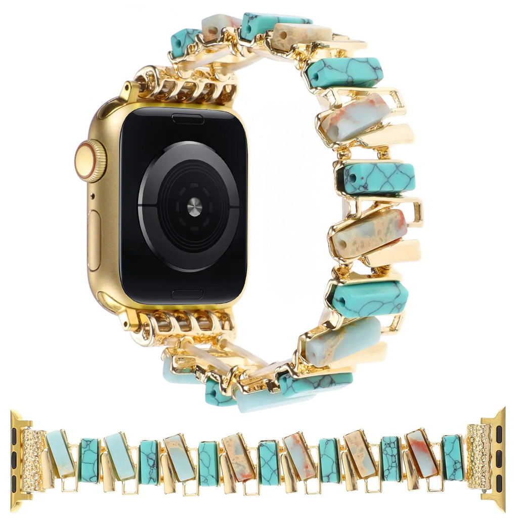 Boho Stone Bracelet Compatible with Apple Watches