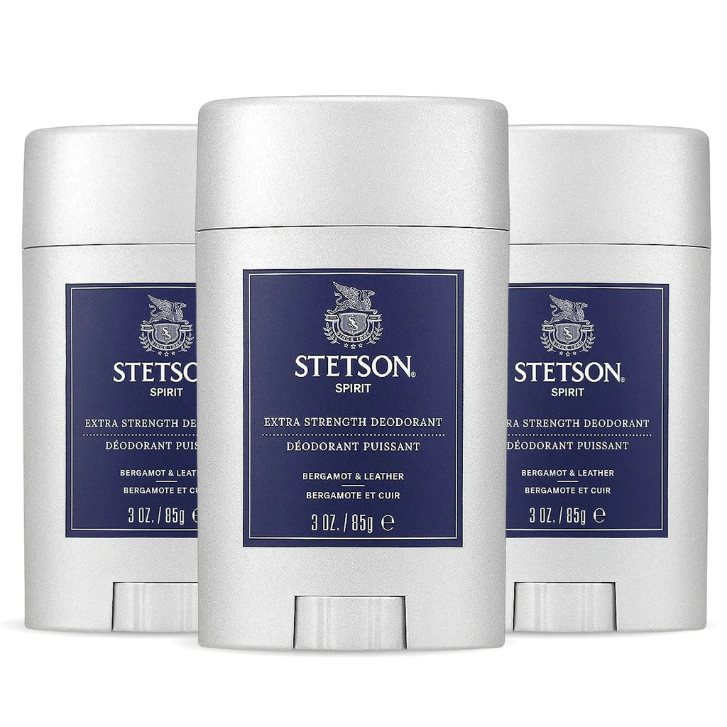 Stetson Personal Care Extra Strength Men's Deodorant 3 Pack