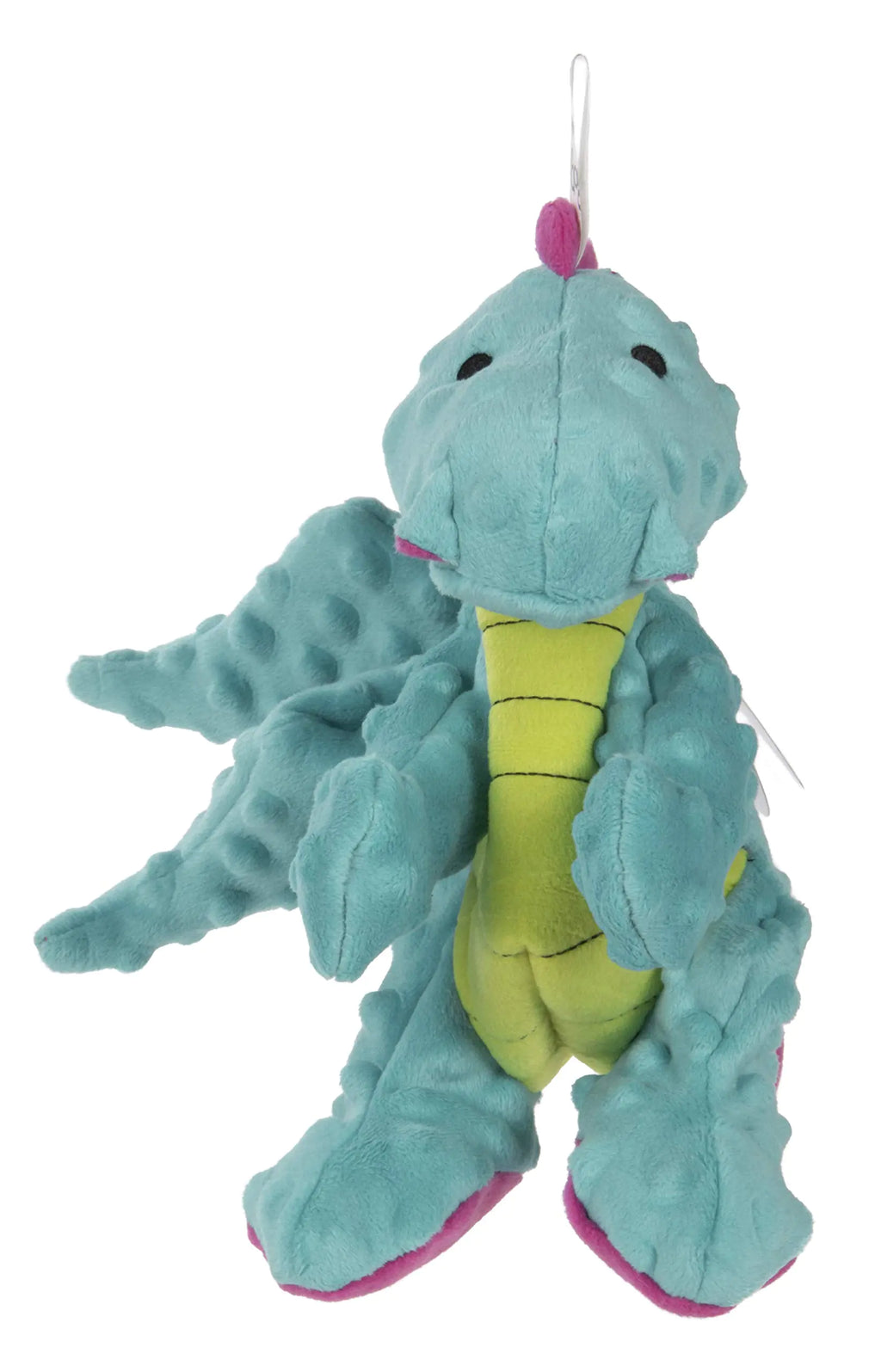 goDog Bubble Plush Dragons Squeaky Toy (Small)