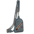 Montana West Frontier Flora Collection Western Sling Bag