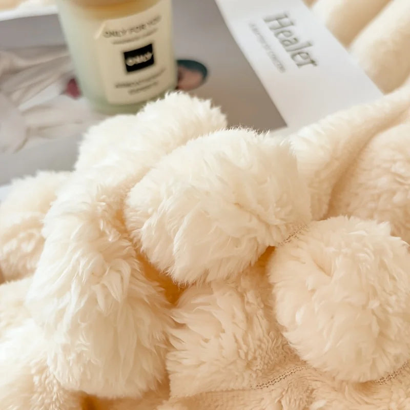 Imitation Rabbit Fur Blanket