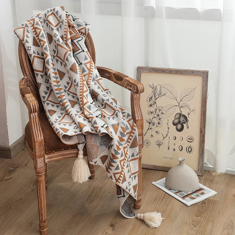 Navajo Knit Blanket