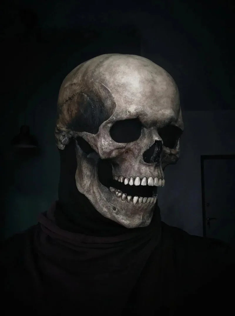 Latex Full Head Skull Mask