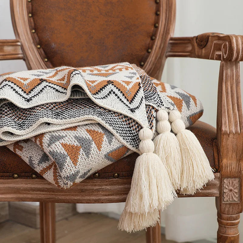 Navajo Knit Blanket
