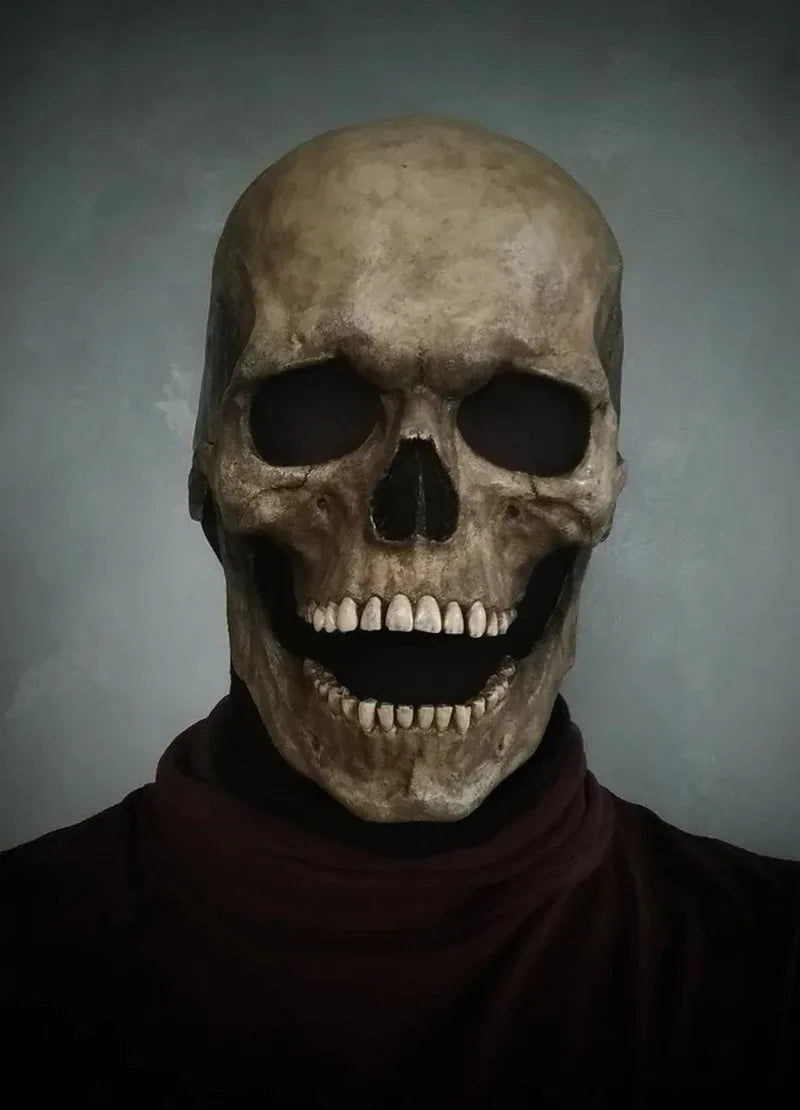 Latex Full Head Skull Mask