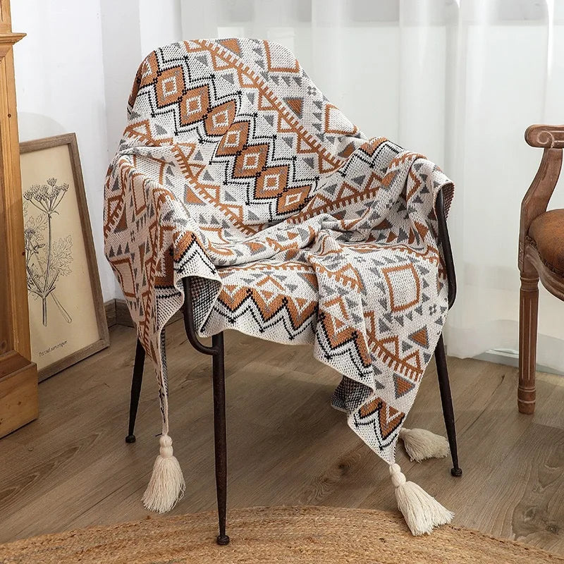 Navajo Knit Blanket