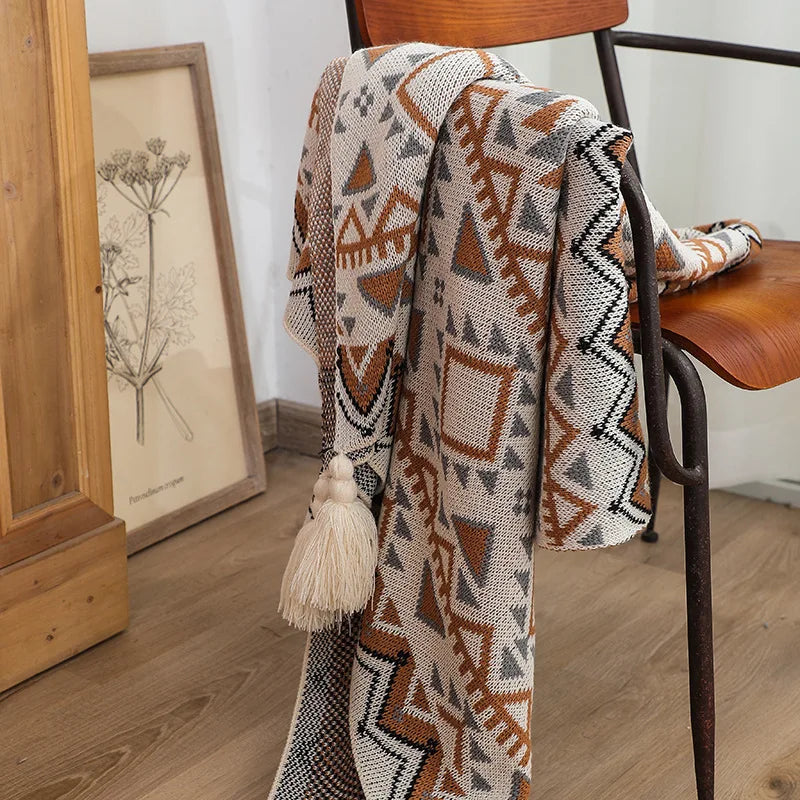 Navajo Knit Blanket