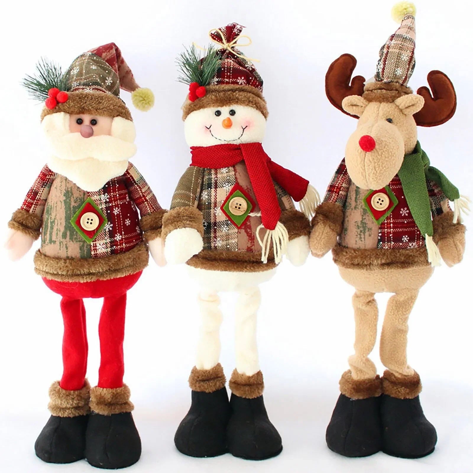 Plush Christmas Dolls