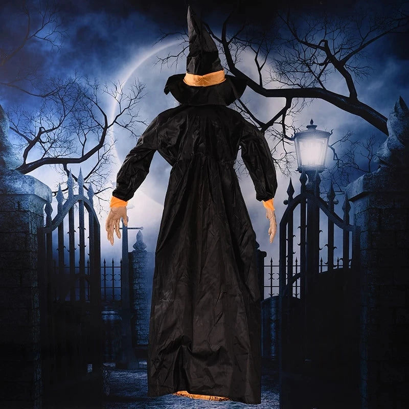 Halloween Witch With Glowing Eyes