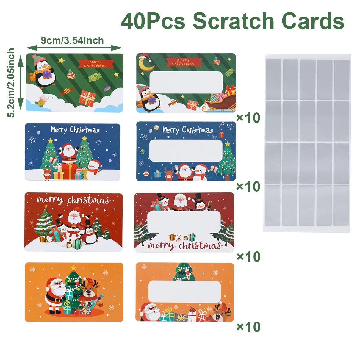 Christmas Scratch Cards