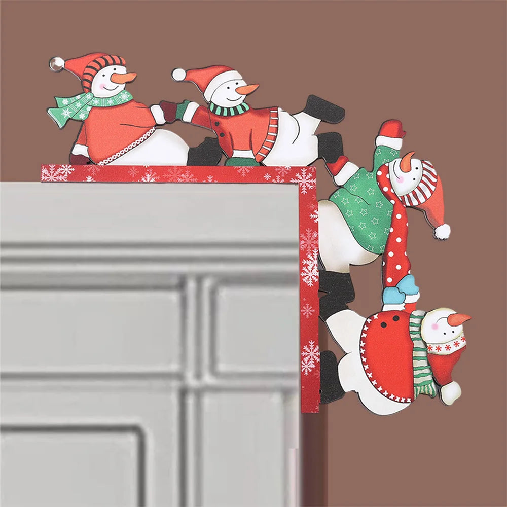 Cute Snowman Door Hanger