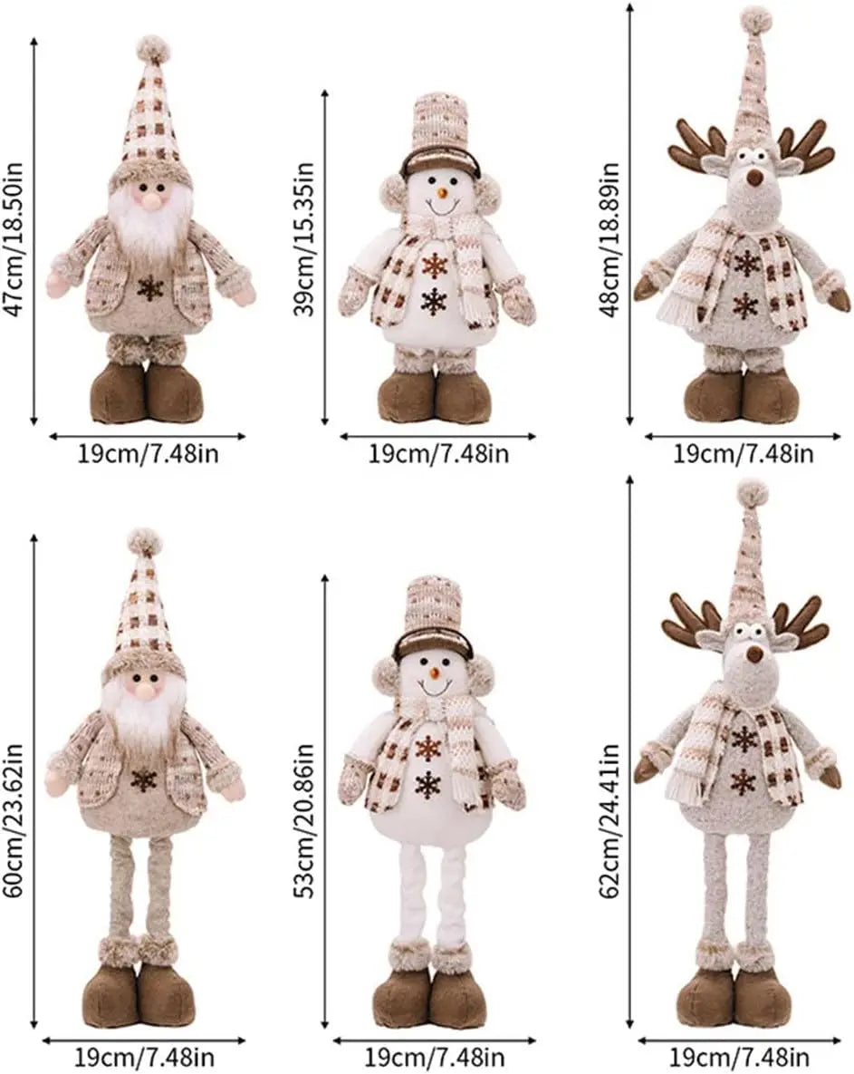 Adjustable Plush Dolls