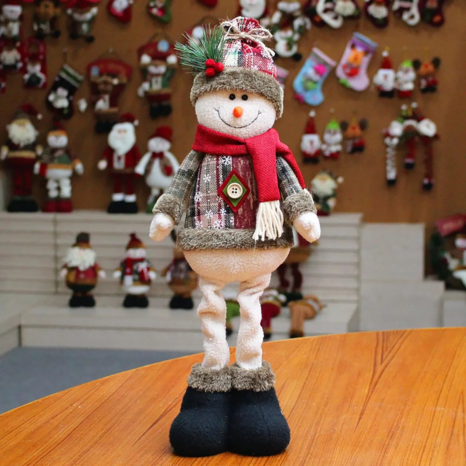 Plush Christmas Dolls