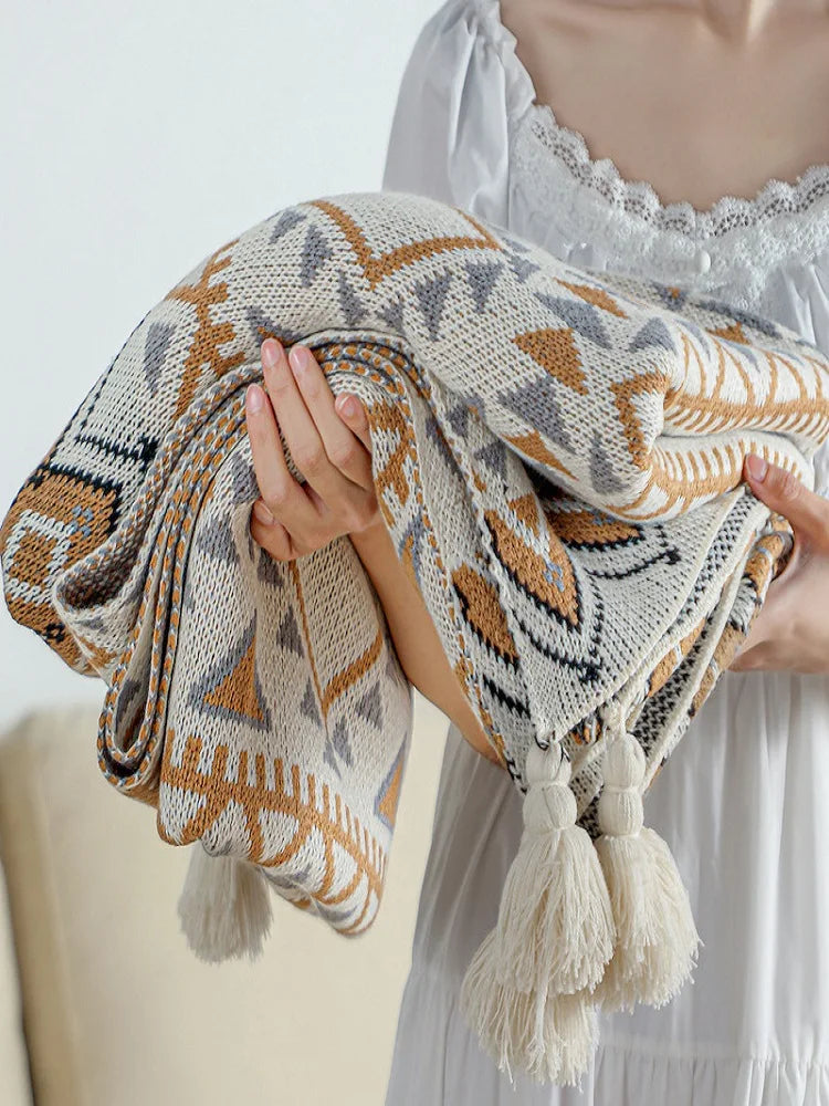 Navajo Knit Blanket