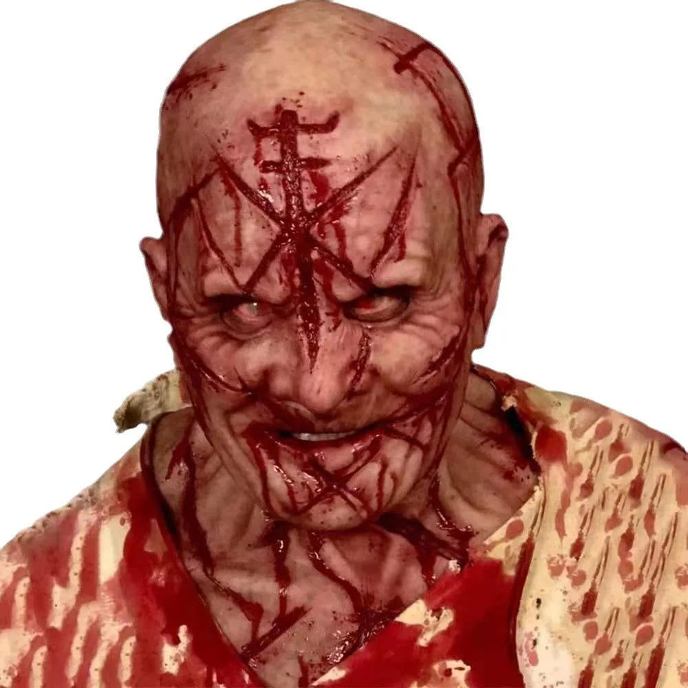 Scary Latex Mask