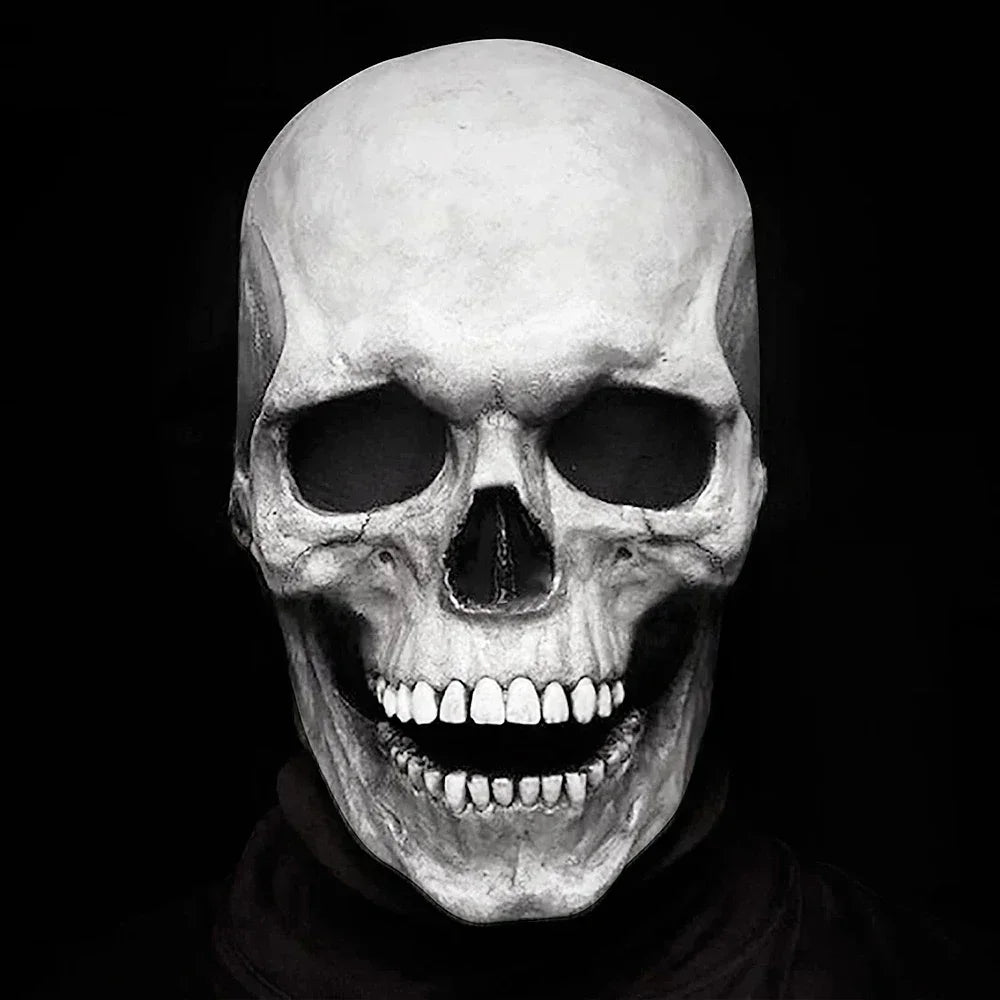 Latex Full Head Skull Mask
