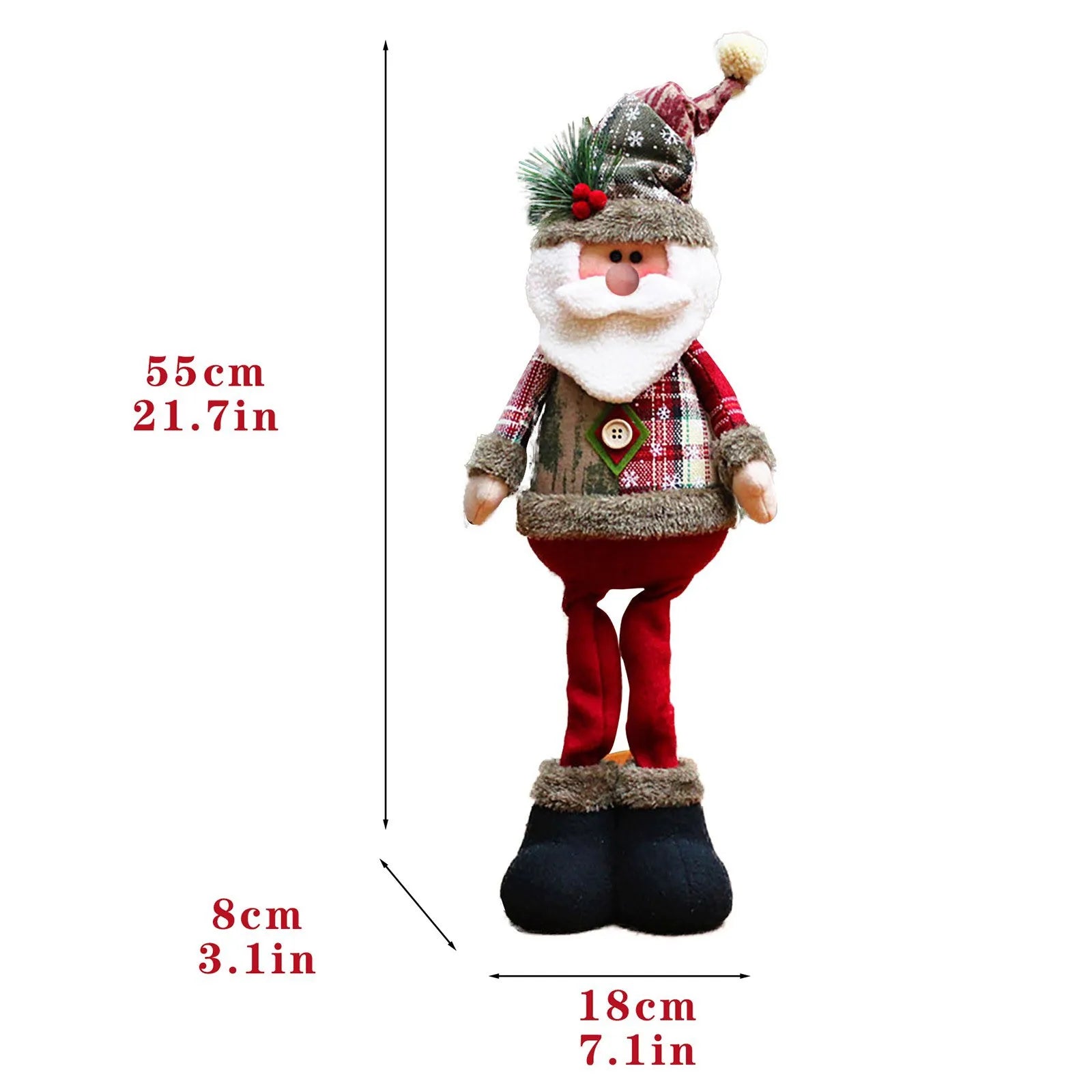 Plush Christmas Dolls
