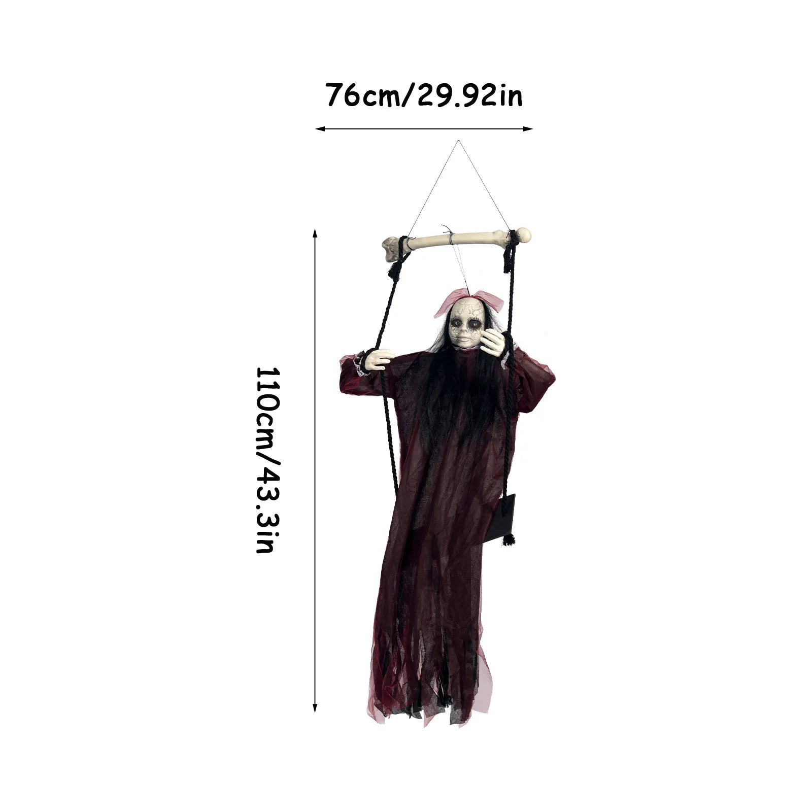Swinging Ghost Decoration