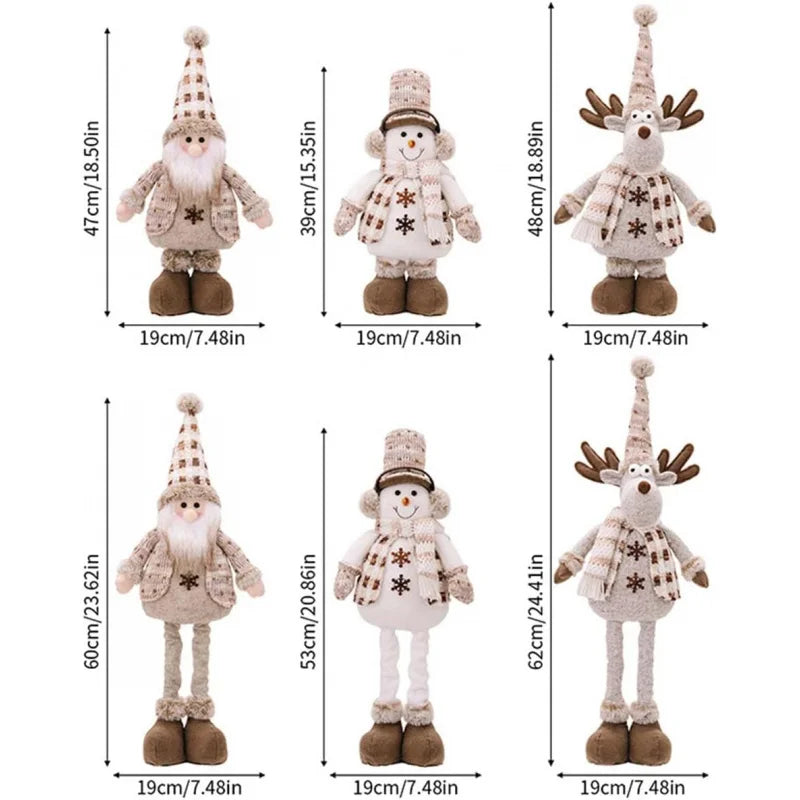 Adjustable Plush Dolls