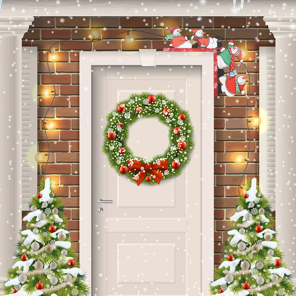 Cute Snowman Door Hanger