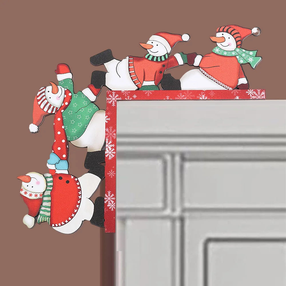Cute Snowman Door Hanger