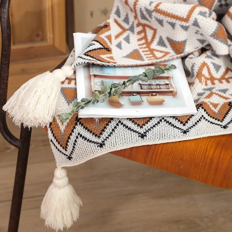 Navajo Knit Blanket