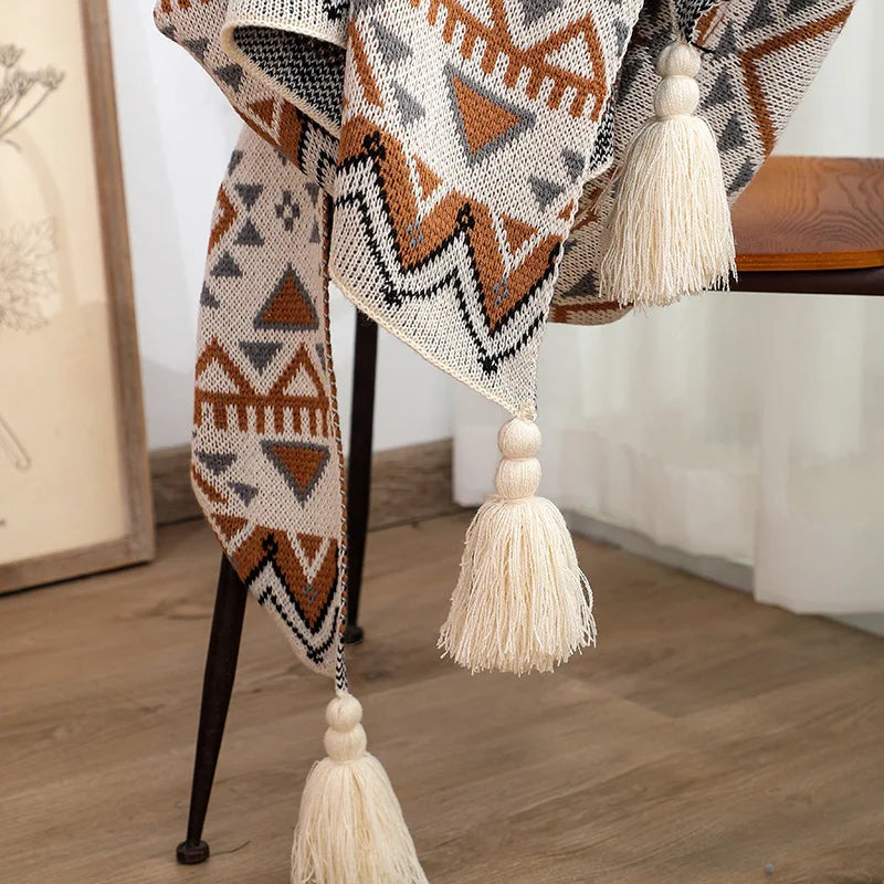 Navajo Knit Blanket