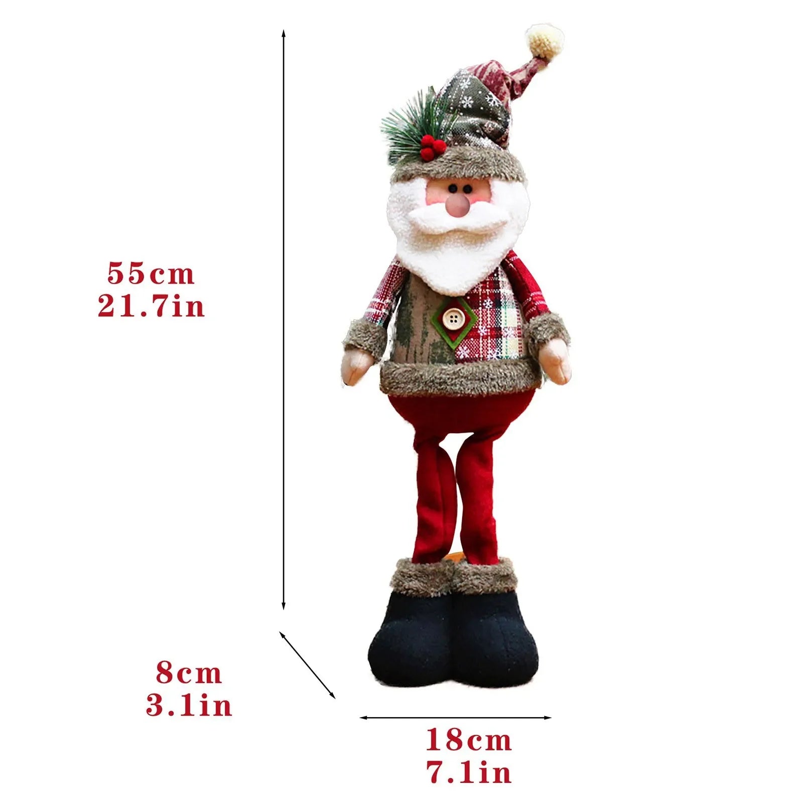 Plush Christmas Dolls