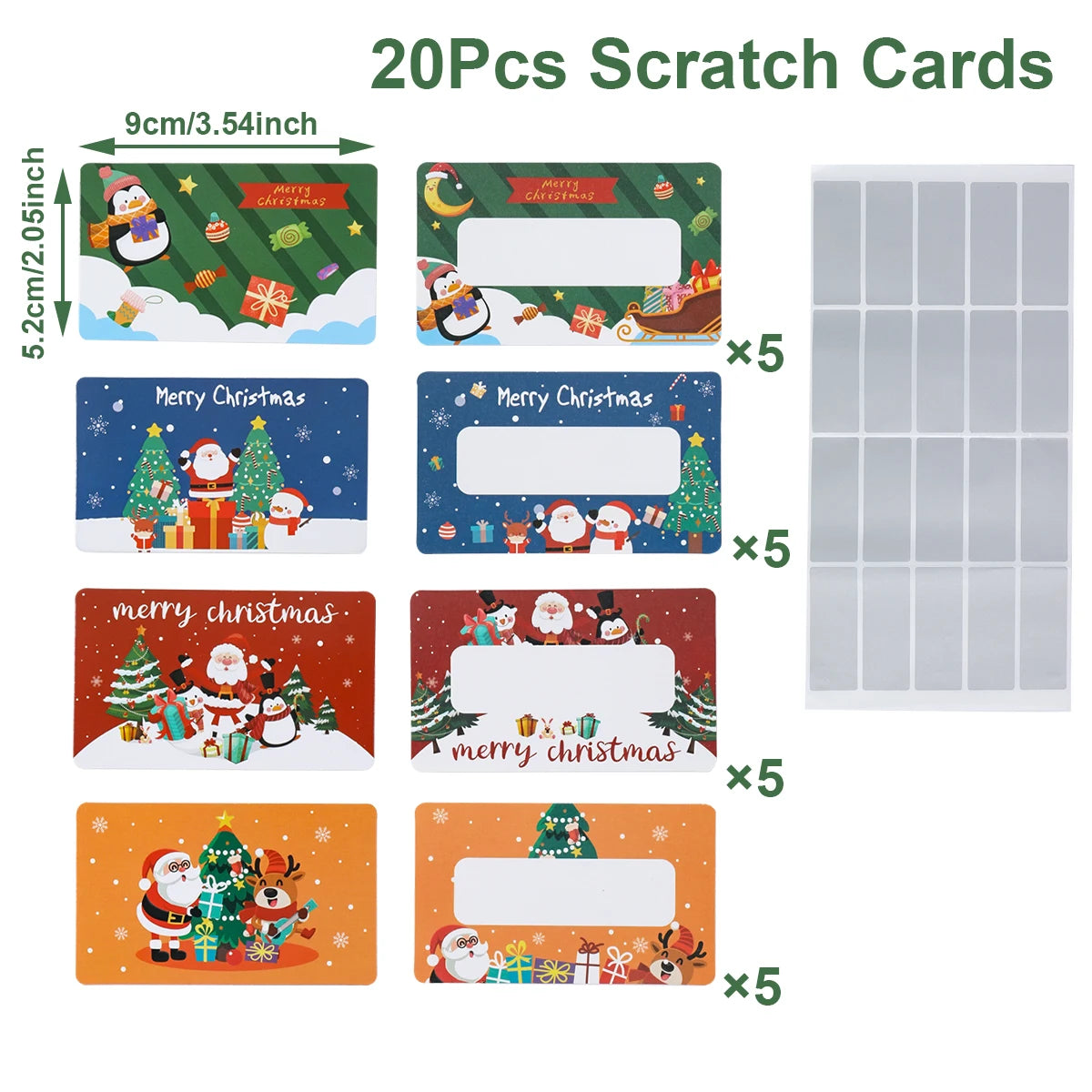 Christmas Scratch Cards