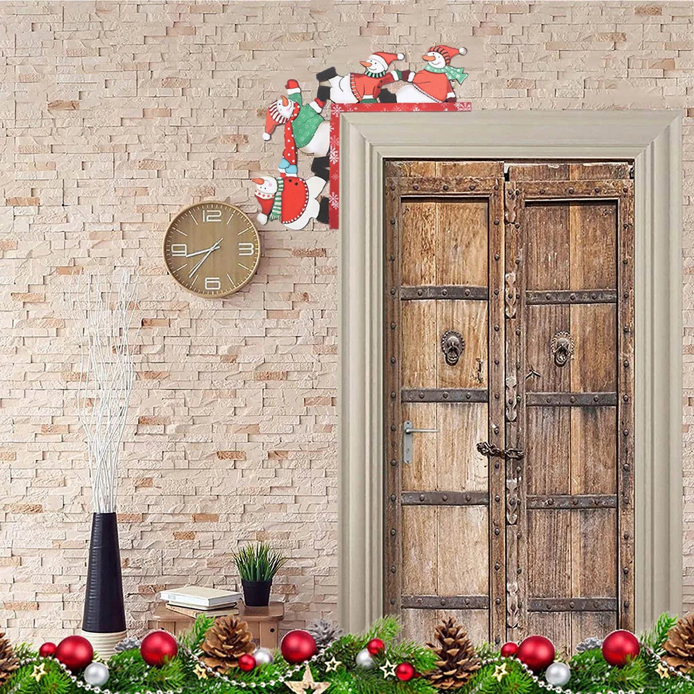 Cute Snowman Door Hanger