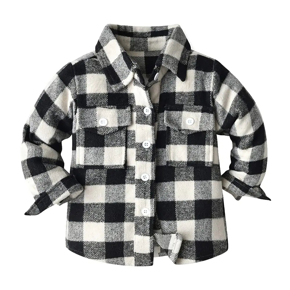 Plaid Flannel Shirt (12-18 Months)