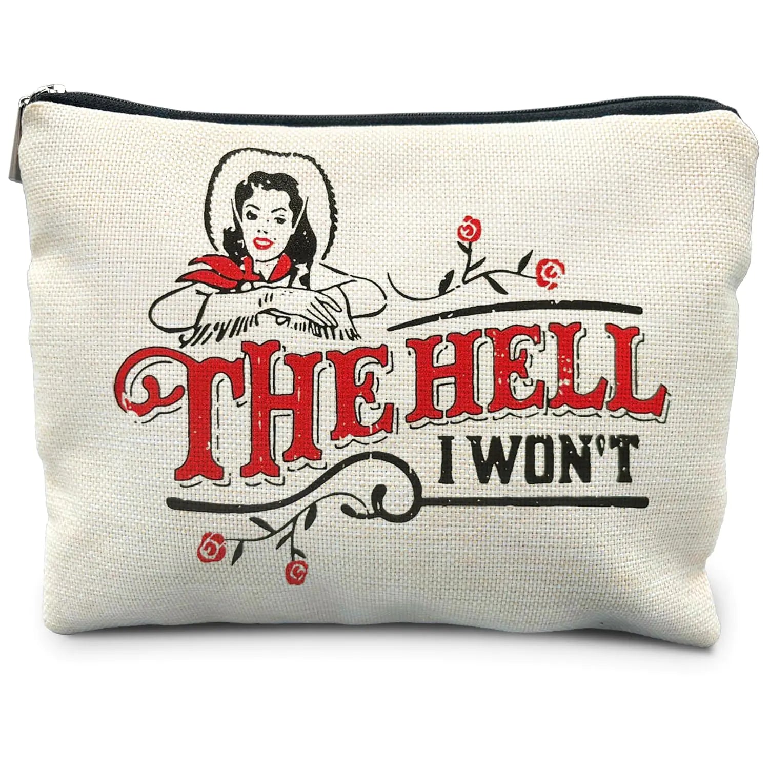 Trendy Retro Western Makeup Bag