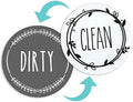 Double-Sided Dirty/Clean Dishwasher Magnet
