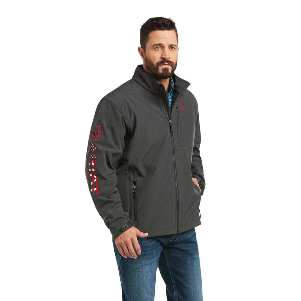 ARIAT Mens Logo 2.0 Softshell Jacket