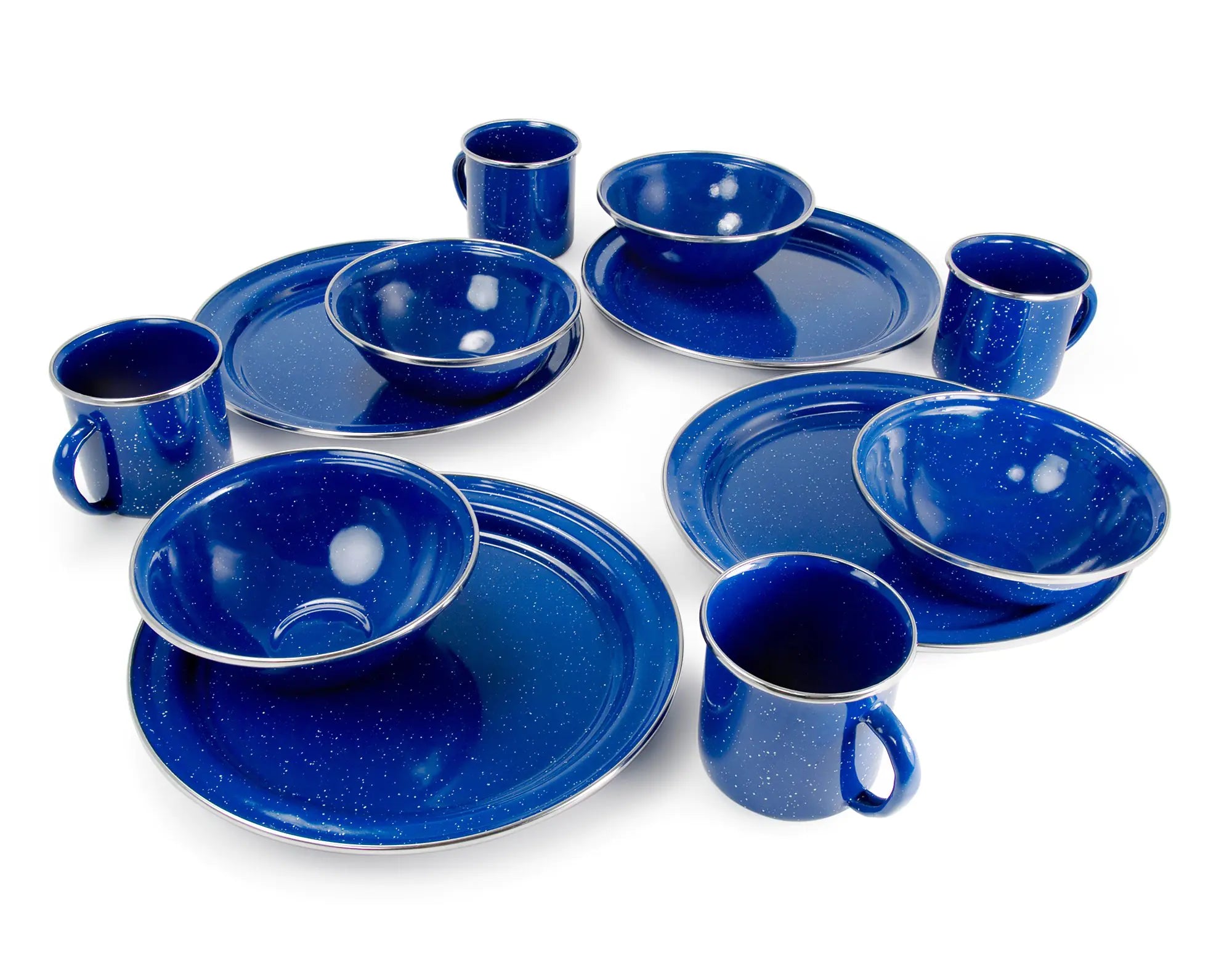 Enamel Table Set for 4