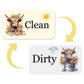 Highland Cow Dish Washer Magnet