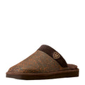 ARIAT Men's Embossed Leather Slippers