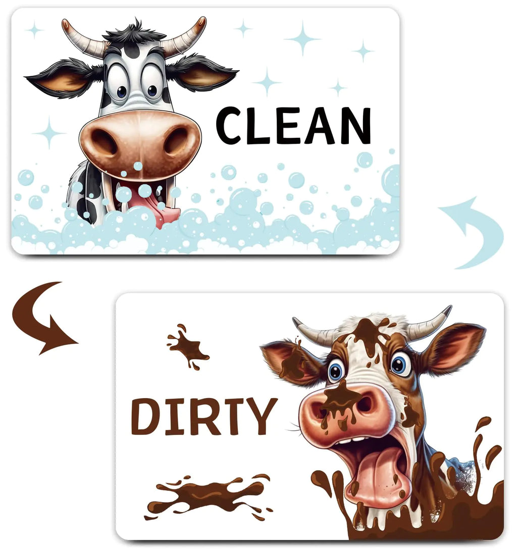 Funny Cow Dishwasher Magnet