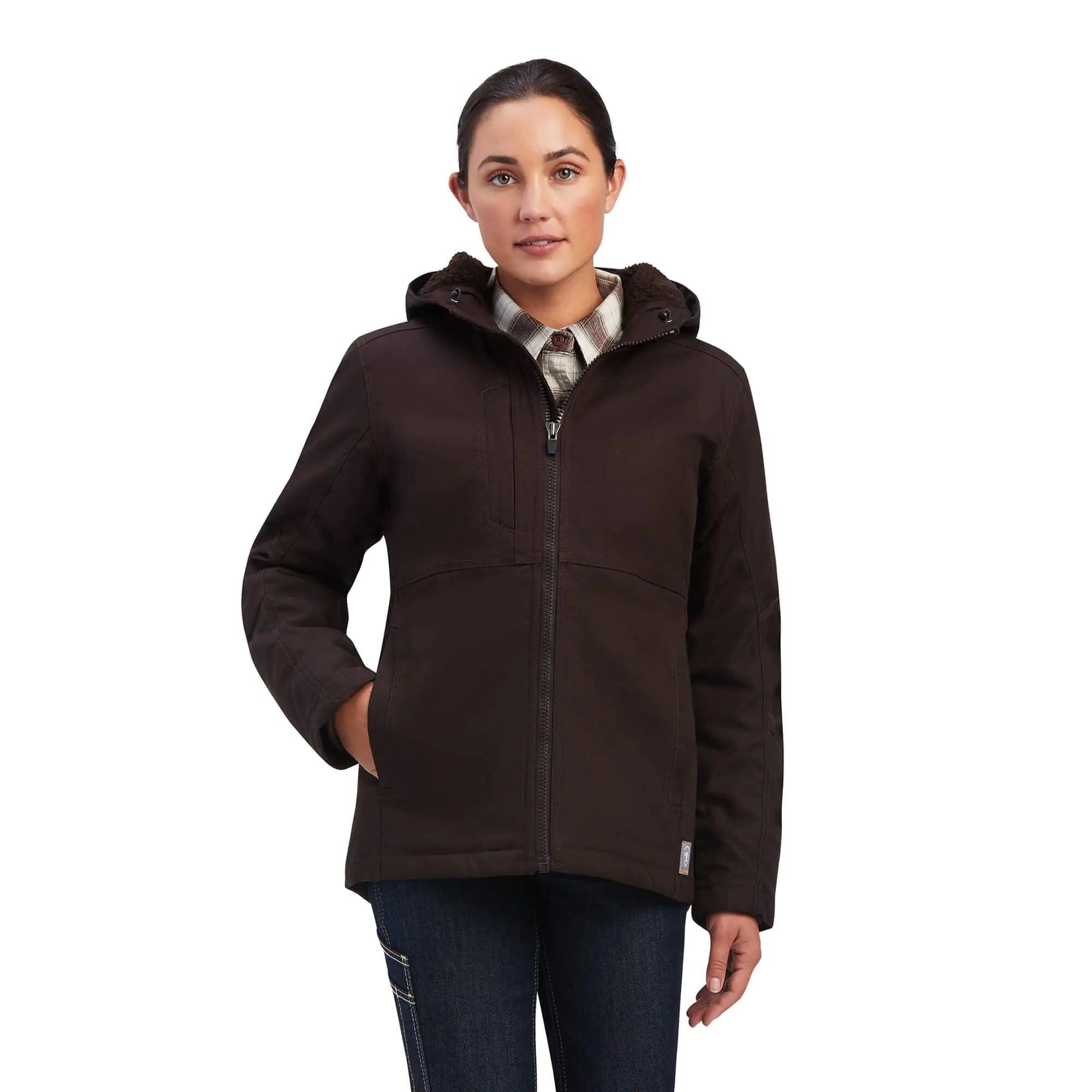 ARIAT Womens Rebar DuraCanvas Insulated Jacket