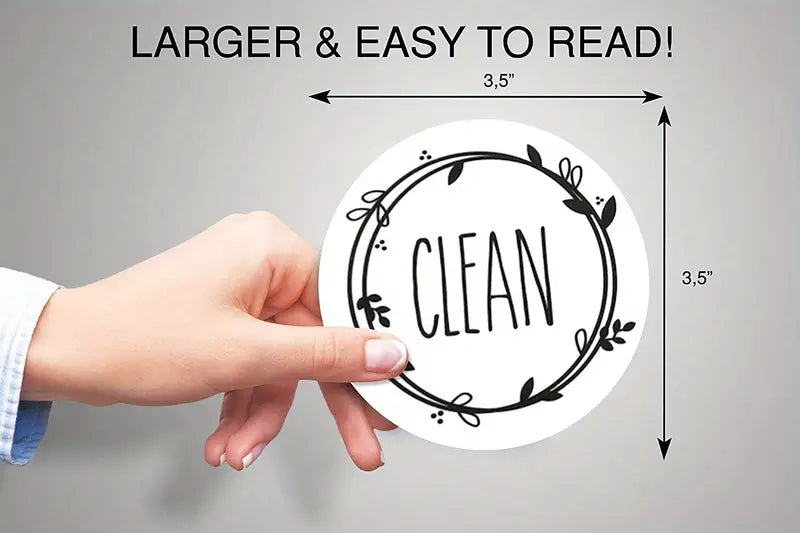 Double-Sided Dirty/Clean Dishwasher Magnet